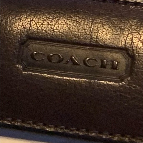 Vintage Coach Leather NWT Key Fob/Chain in Mocha Brown Leather! Style #7… - Picture 5 of 8